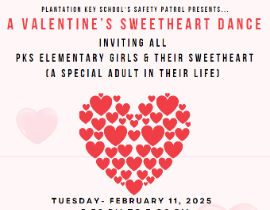  flyer for the sweetheart dance